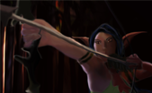 huntress drawing